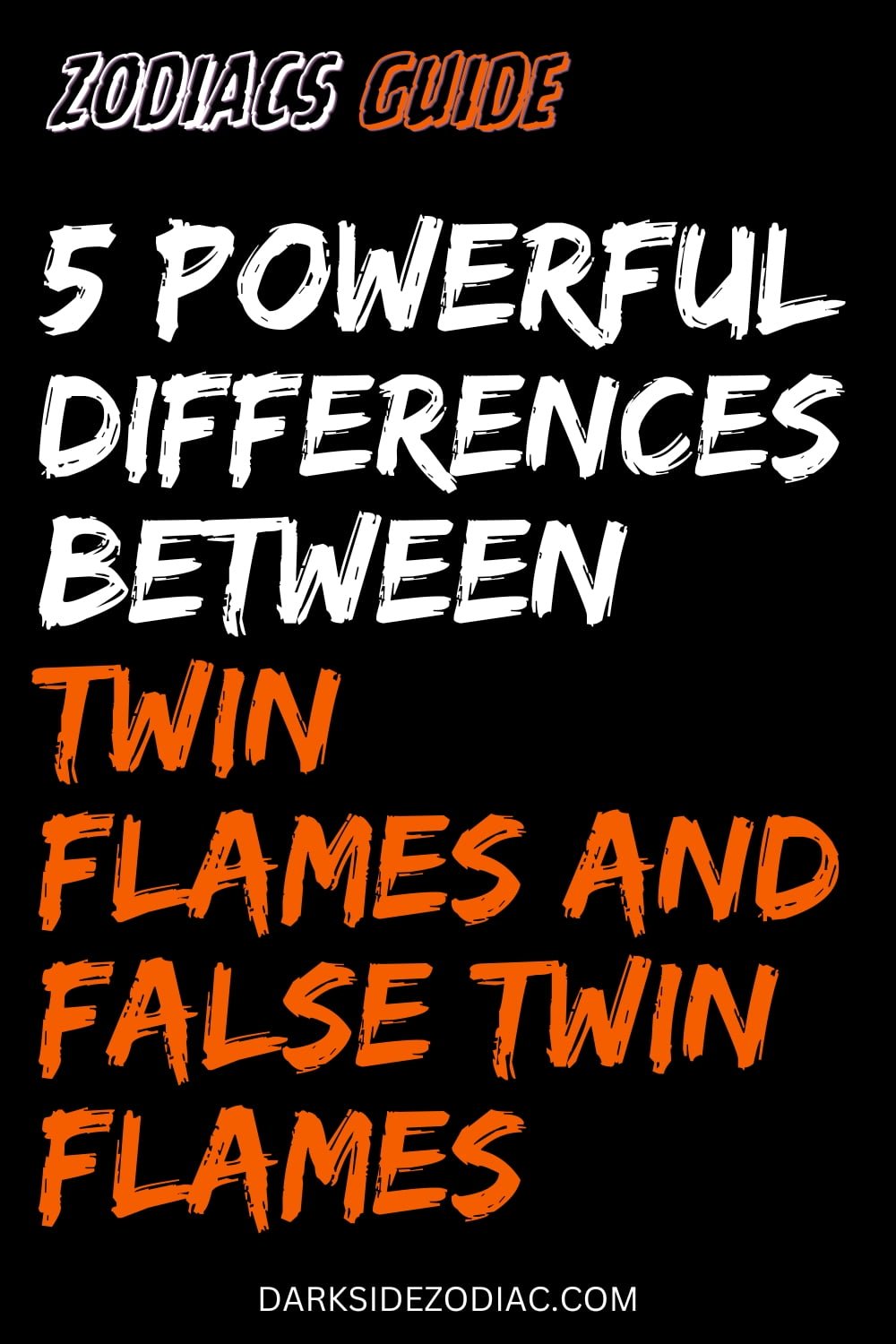 5 Powerful Differences Between Twin Flames And False Twin Flames Darkside Zodiac 8619